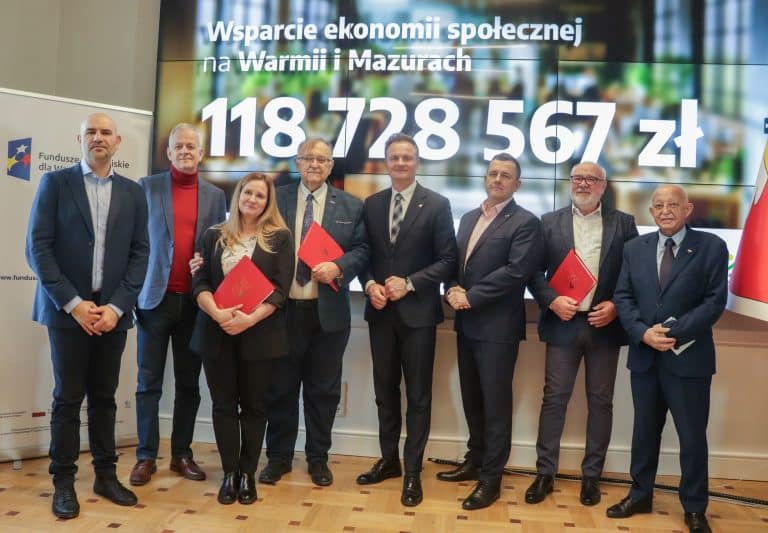 Ponad 850 nowych miejsc pracy dzięki 120 mln zł na wsparcie ekonomii społecznej