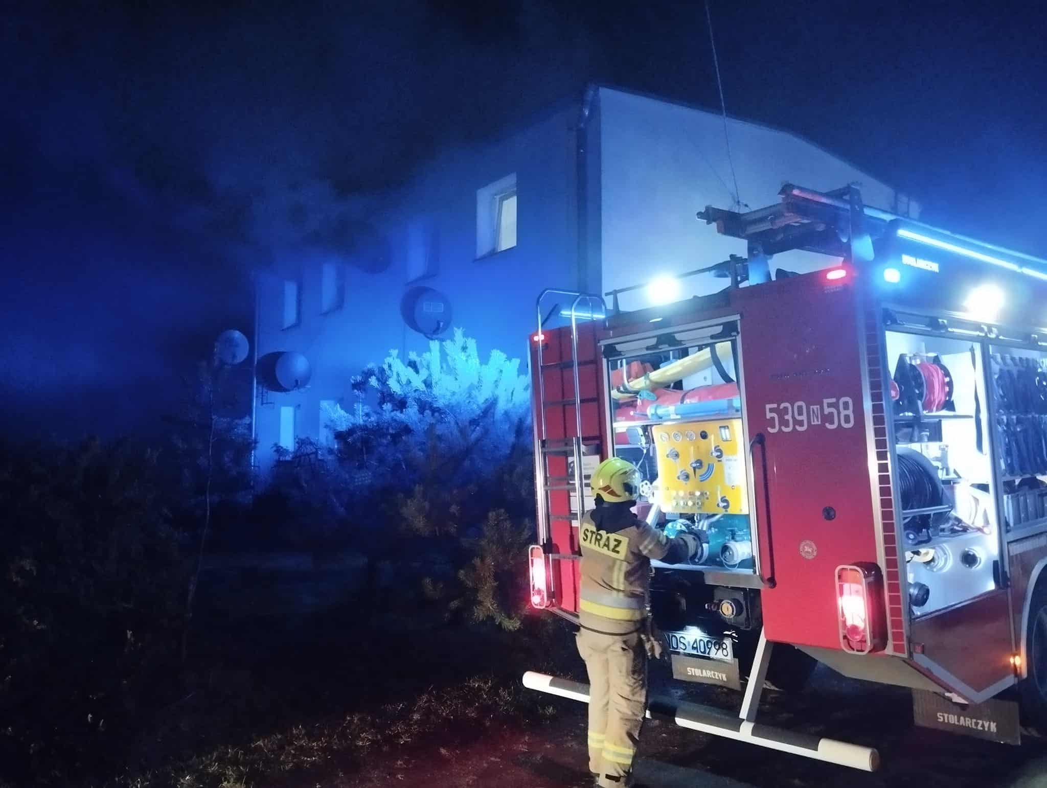 Dramatyczny pożar. Ucierpiała matka i dzieci straż pożarna Ostróda, Wiadomości, zShowcase