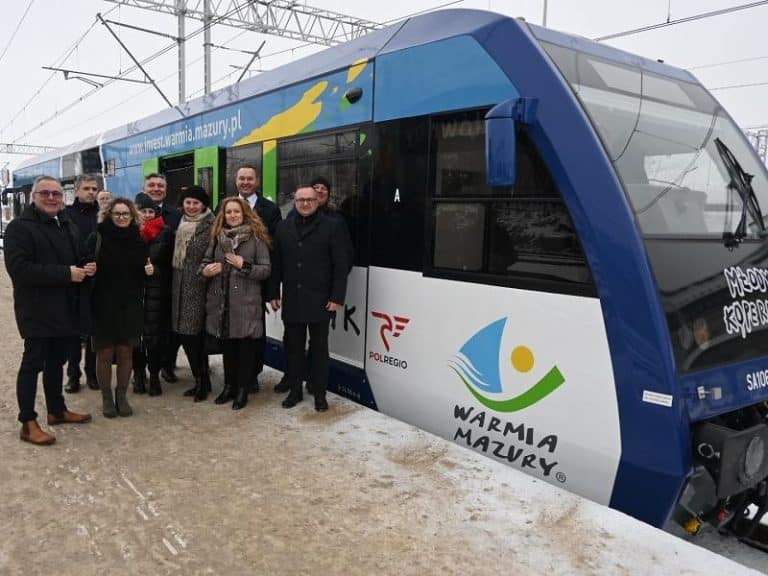 &bdquo;Młody Kopernik&rdquo; na torach Warmii i Mazur &ndash; odnowiony szynobus na regionalnych trasach