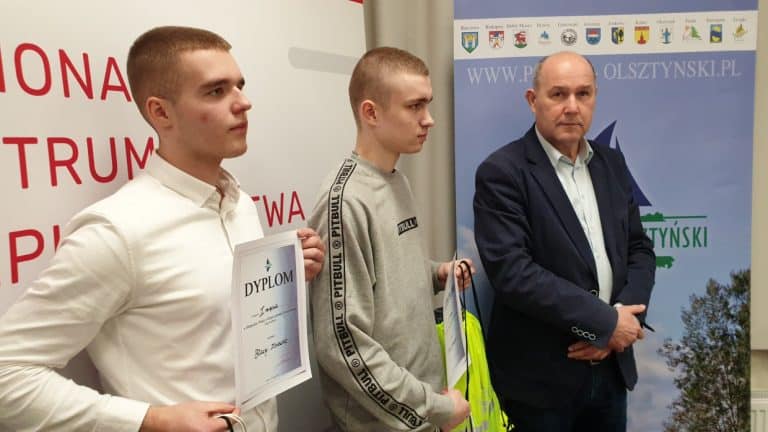 Młodzież z Dobrego Miasta walczy o zwycięstwo w Olimpiadzie Wiedzy o Bezpieczeństwie