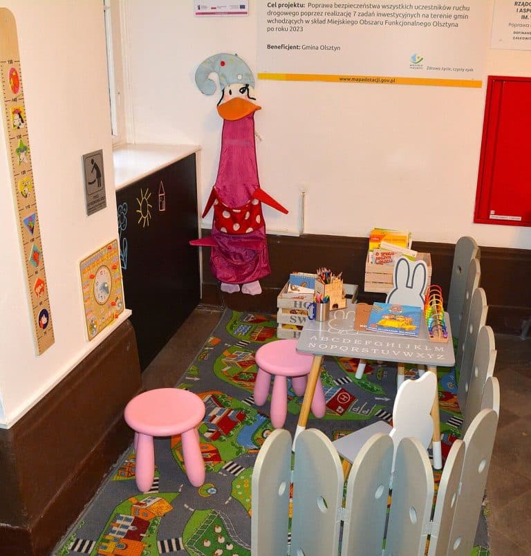 Do olsztyńskiego ratusza wr&oacute;cił kącik dla dzieci