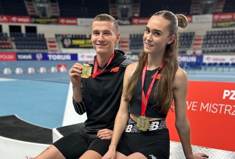 Złote medale dla AZS-u UWM Olsztyn na Halowych Mistrzostwach Polski