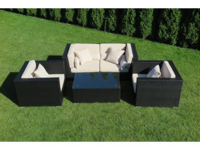 meble ogrodowe z technorattanu