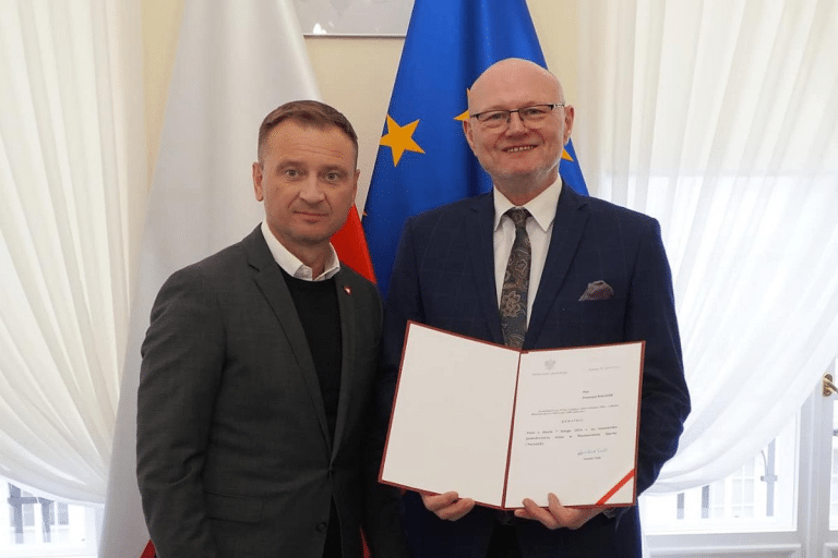 Ireneusz Nalazek z Olsztyna został powołany na stanowisko wiceministra sportu