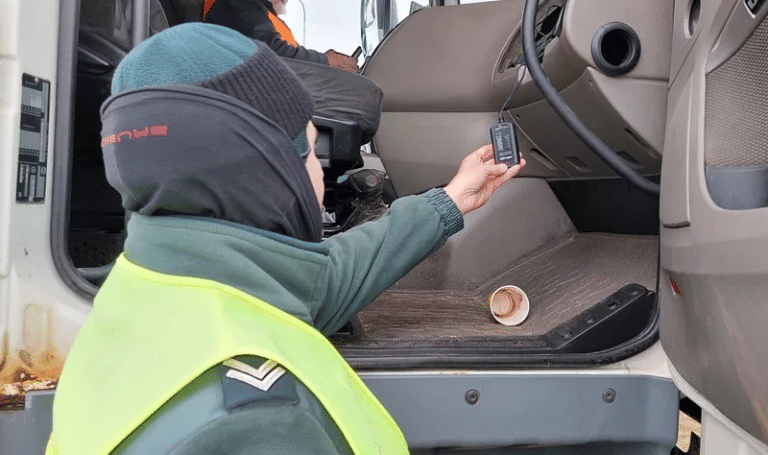 Ale ITD było zaskoczone po kontroli na S7. W wymyślny sposób kierowca fałszował pomiar spalin