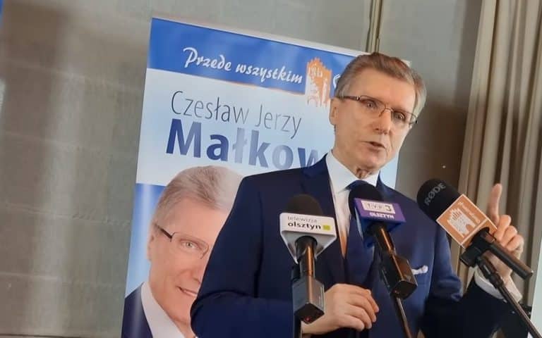 Czesław Jerzy Małkowski ponownie w wyścigu o prezydenturę Olsztyna