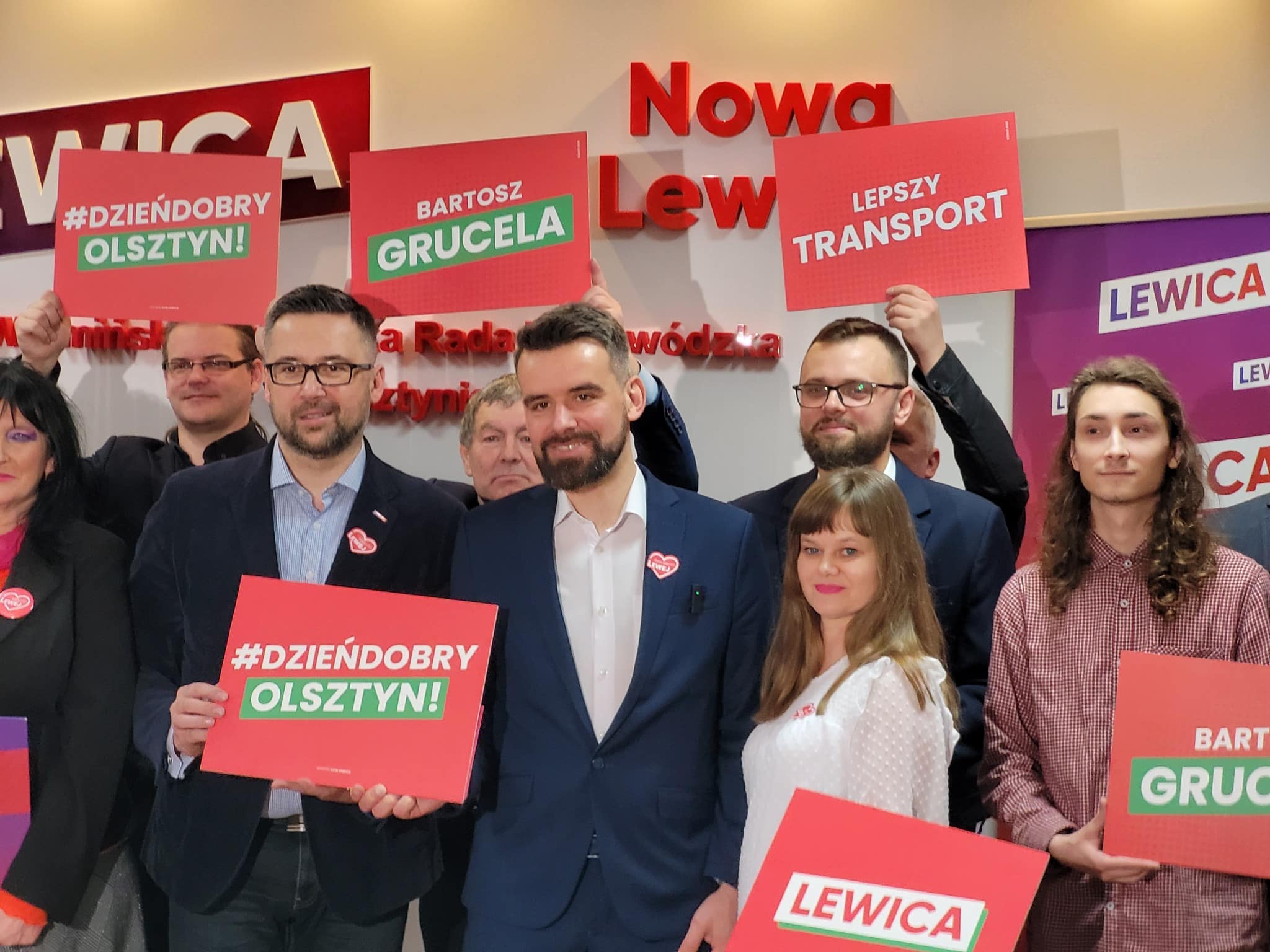 Lewica prezentuje swoich kandydatów do Rady Miasta Olsztyna polityka Olsztyn, Wiadomości, zShowcase