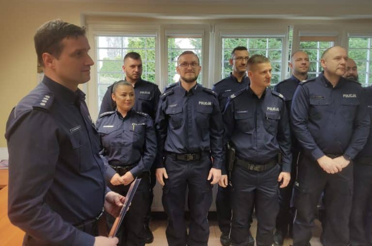 Policja w Olsztynku wita nowego zastępcę. Janusz Karczewski przejmuje obowiązki!