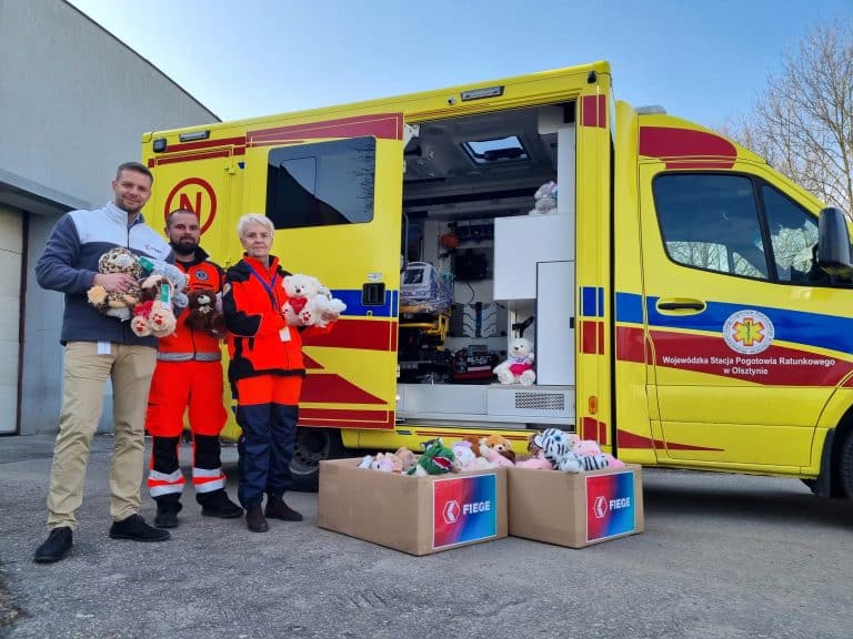 przekazanie maskotek