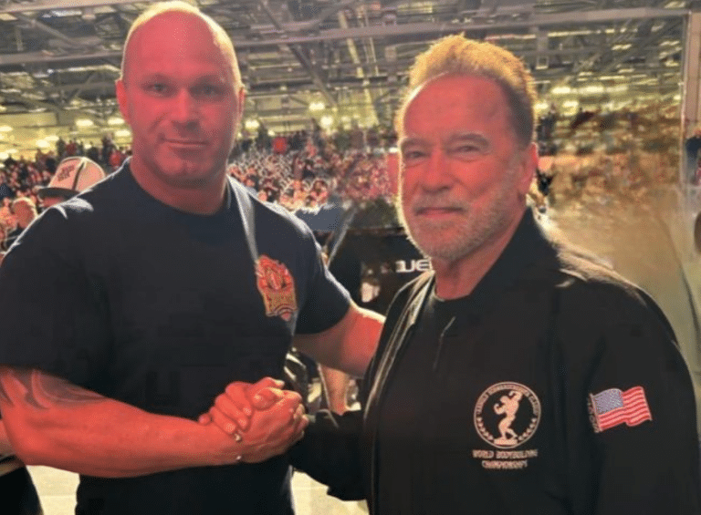 Strażak z Kętrzyna jako jedyny z Europy został zaproszony przez Arnolda Schwarzeneggera