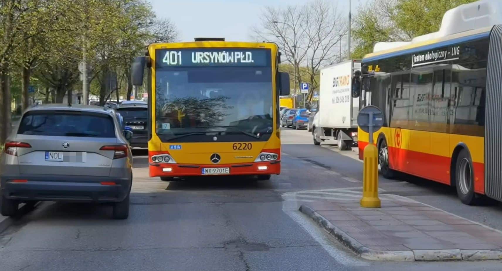Samochód NOL sparaliżował ruch w Warszawie ruch drogowy Olsztyn, Wiadomości, zShowcase