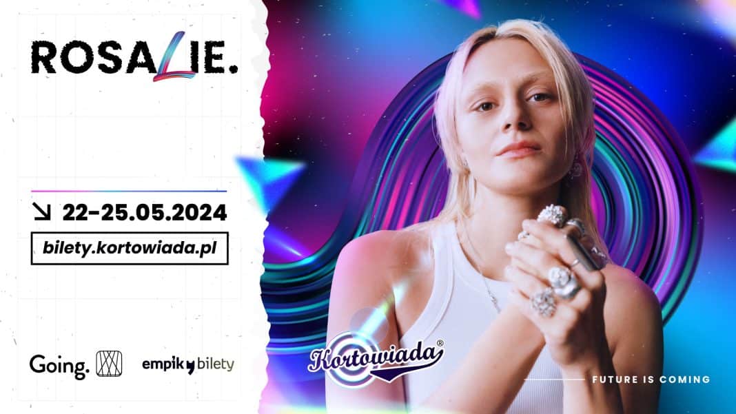 Rosalie promuje koncert na Kortowiada 2024.