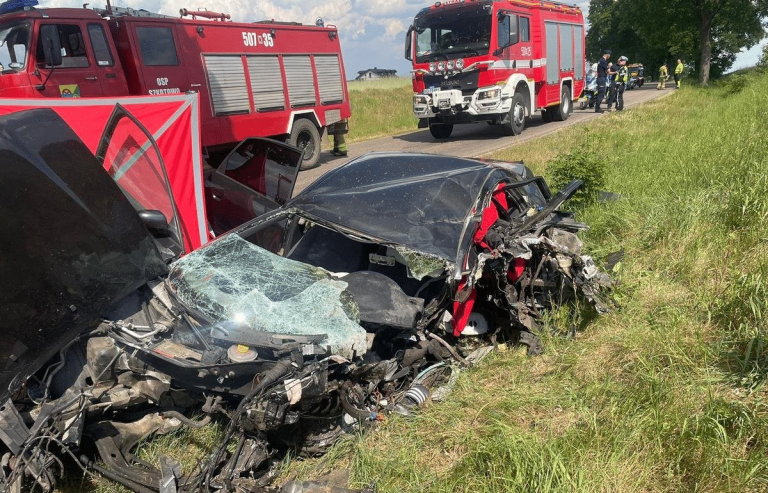 Policja bada przyczyny tragicznego wypadku, w którym zginął 18-latek
