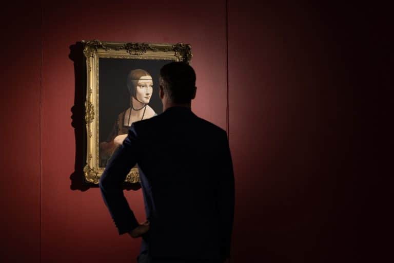 Olsztyńskie BWA wystawiło słynną „Damę” Leonarda da Vinci