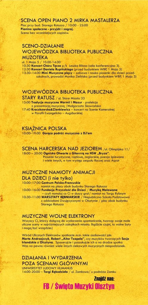 Cały Olsztyn będzie grał i śpiewał! Dołącz do Fête de la Musique! rozrywka Olsztyn, Wiadomości, zShowcase