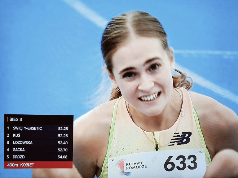Genialny bieg 17-latki z Olsztyna &ndash; nowy rekord Polski juniorek