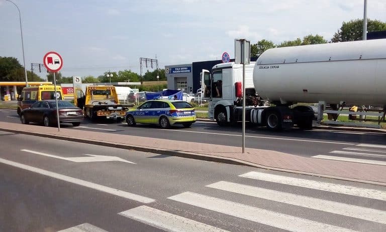 Śmiertelne potrącenie na przejściu dla pieszych w Olsztynie