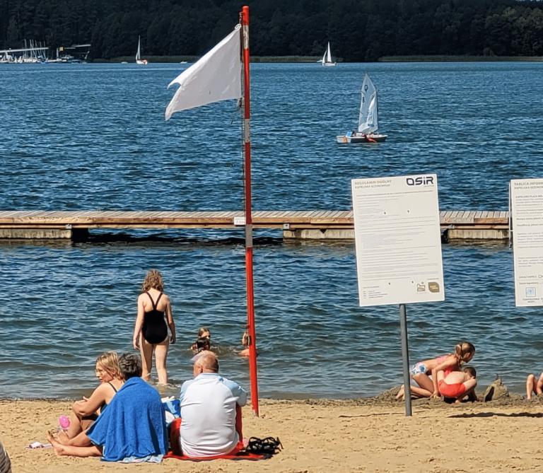 Sinice zniknęły! Kąpieliska nad Ukielem zapraszają