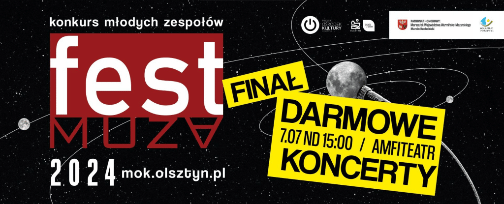 Olsztyn gotowy na muzyczną ucztę. Finał FEST MUZA 2024! rozrywka Olsztyn, Wiadomości, zShowcase