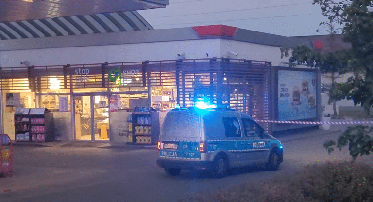 Policja zamknęła stację Orlen na al. Sikorskiego. Wszyscy obawiali się najgorszego