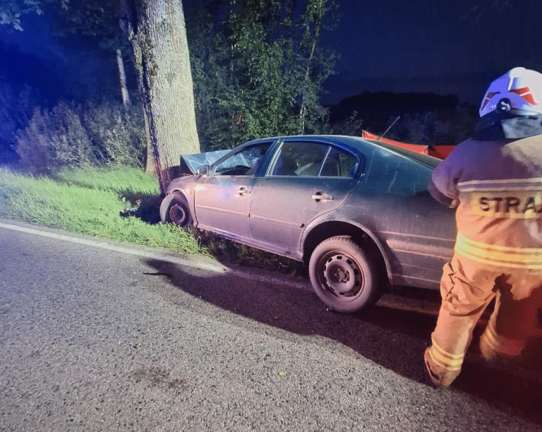 Tragiczny poranek w gminie Jeziorany &ndash; kierowca zginął na miejscu