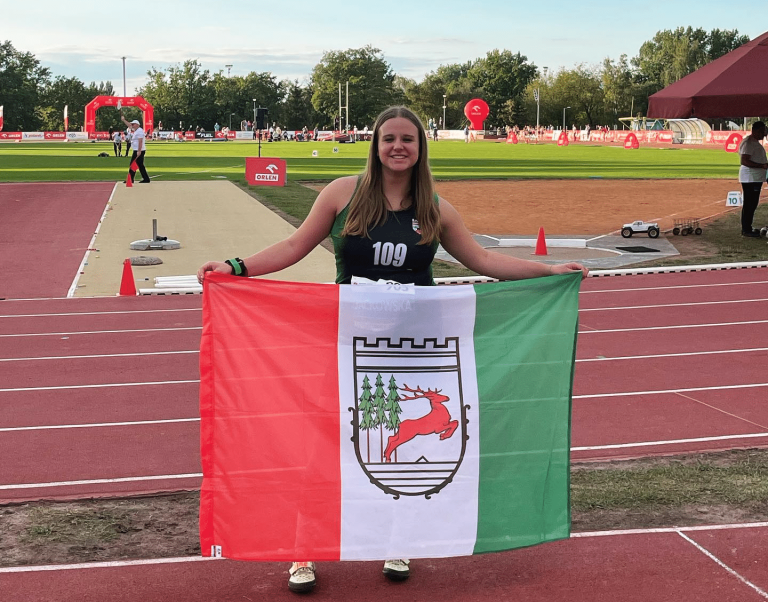 Kinga Jackowska spod Olsztyna bije rekord Polski w rzucie dyskiem!