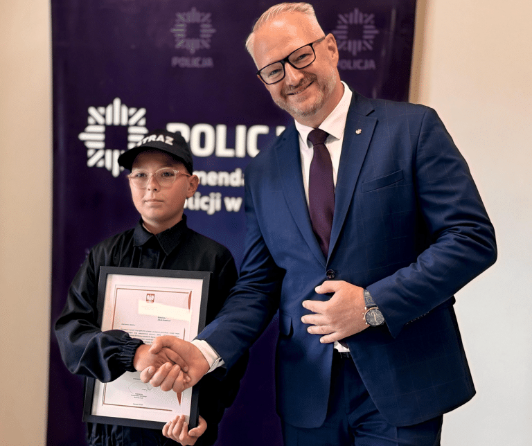 Dzięki 11-letniemu Jakubowi odnaleziono zaginioną seniorkę