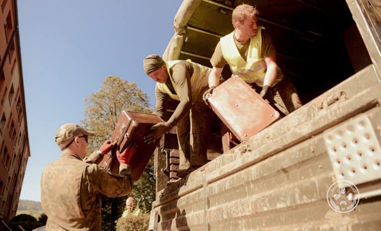 Kolejni terytorialsi Warmii i Mazur wesprą powodzian na miejscu