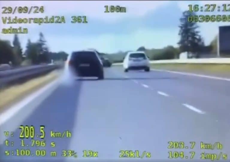 Kierowca BMW gnał 200 km/h i zgarnął całą pulę „nagród”