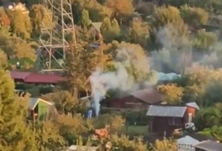 ognisko na działkach