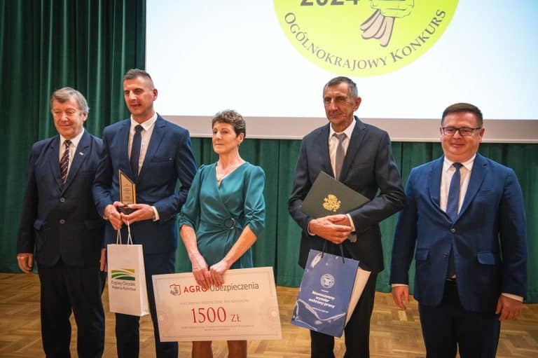 Rolnicy z Warmii i Mazur odnieśli sukces w ogólnopolskim konkursie o bezpieczeństwie
