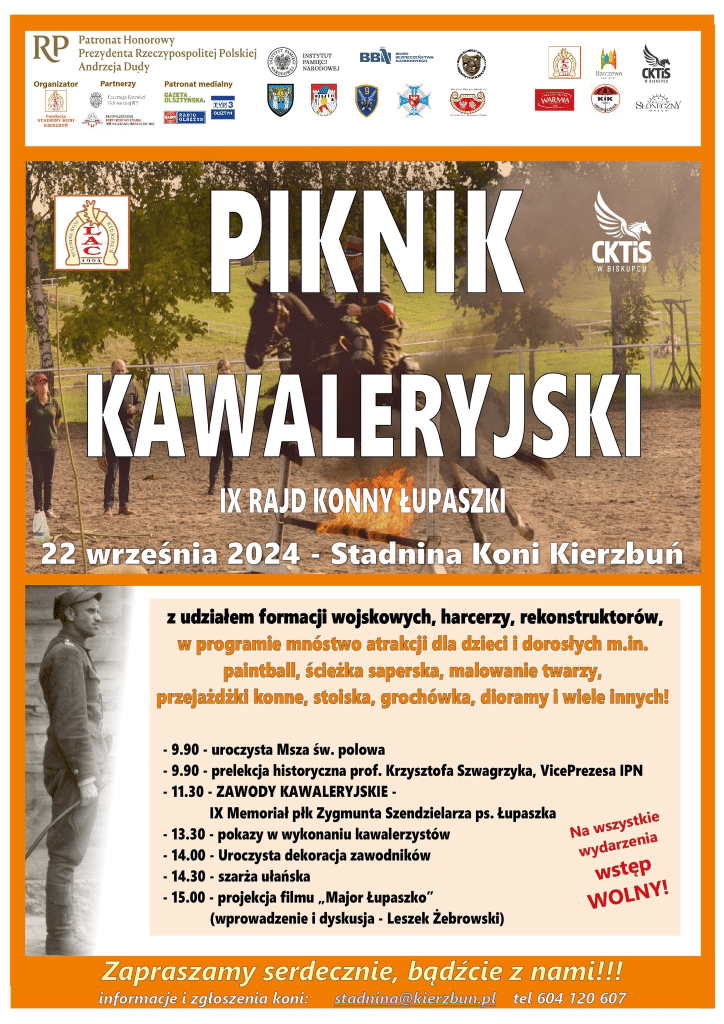 Rajd Konny Łupaszki już po raz dziewiąty – atrakcje i program historia Olsztyn, Wiadomości, zShowcase