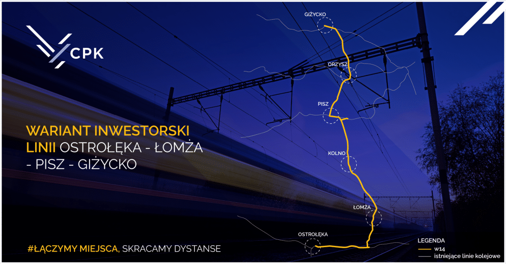 Szybka kolej na Mazury. Rusza inwestycja CPK. Oto jak przebiegnie trasa pkp Wiadomości, zShowcase