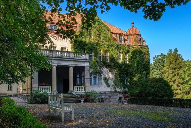 pałac w Łężanach