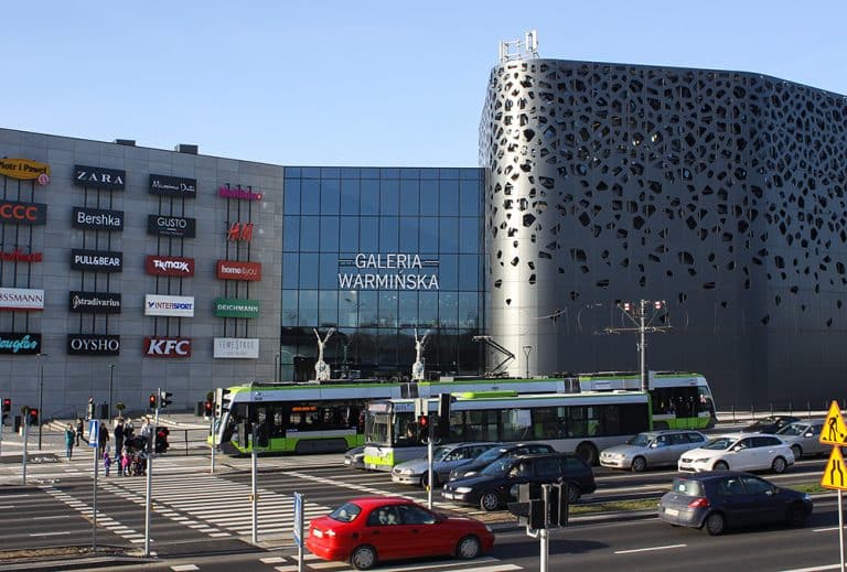 tramwaj galeria wamrinska