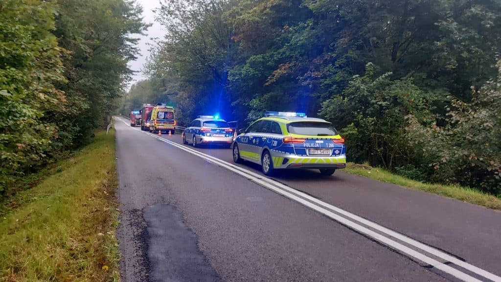 Pijany kierowca spowodował wypadek. W aucie było 6-letnie dziecko ruch drogowy Elbląg, Wiadomości, zShowcase