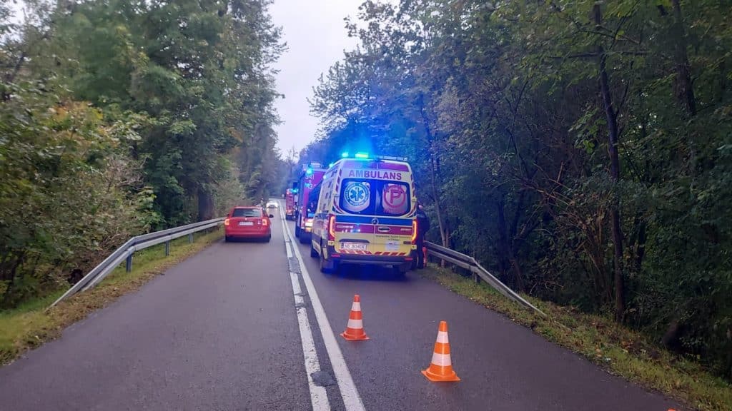 Pijany kierowca spowodował wypadek. W aucie było 6-letnie dziecko ruch drogowy Elbląg, Wiadomości, zShowcase