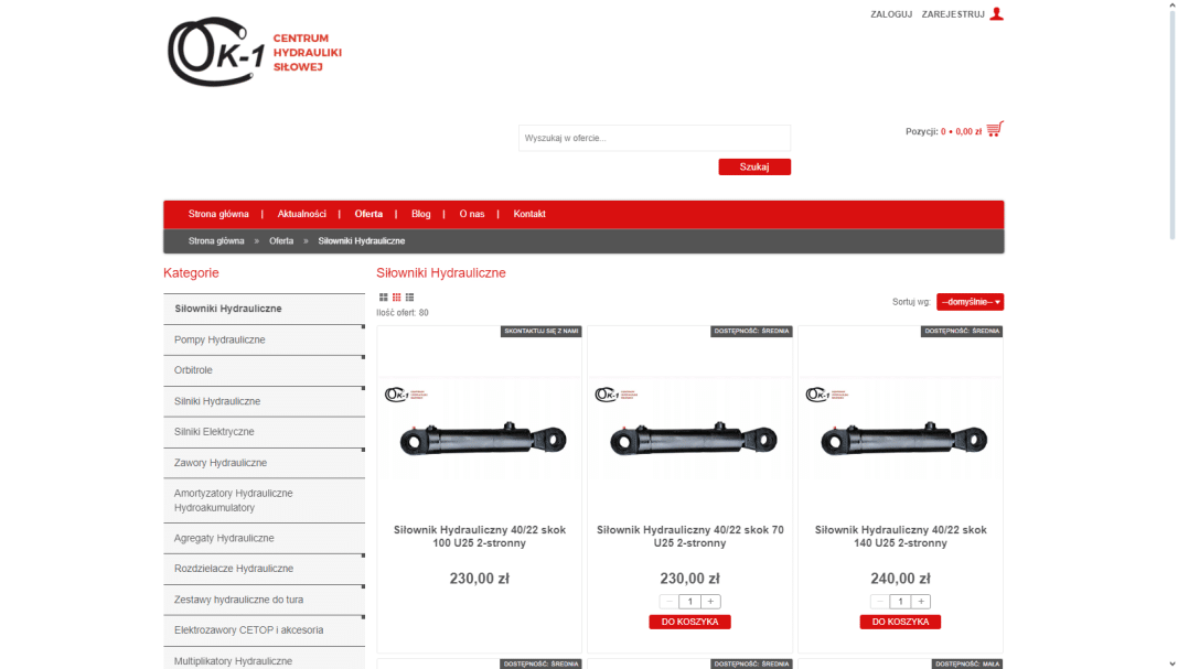 Rodzaje siłowników hydraulicznych - jak dobrać je do zastosowania?