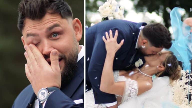 Wzruszające wideo ze ślubu Natalii Kaczmarek i Konrada Bukowieckiego