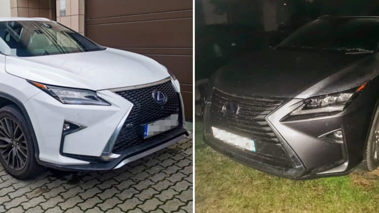 Służby odzyskały dwa luksusowe samochody