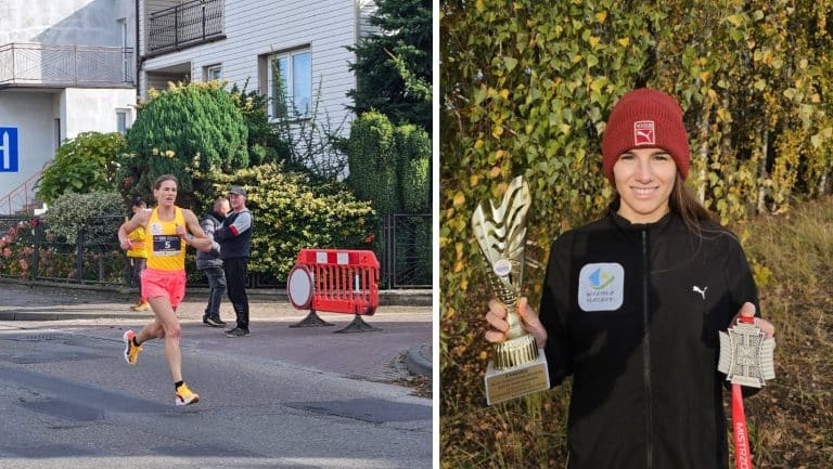 Aleksandra Lisowska z AZS UWM stanęła na podium Mistrzostw Polski