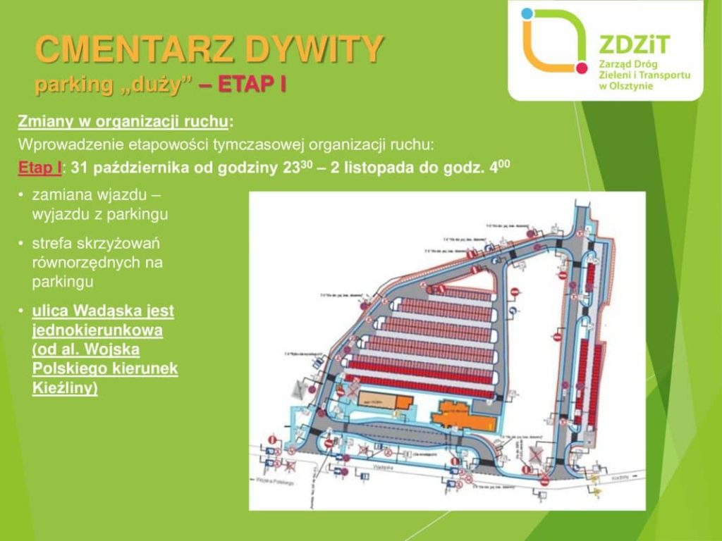 Zmiany w ruchu wokół cmentarzy i dodatkowe autobusy na Wszystkich Świętych komunikacja miejska Olsztyn, Wiadomości, zShowcase