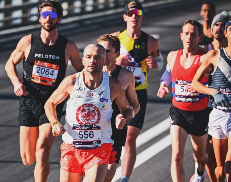 Biegacz z Warmii najszybszym Polakiem w Nowym Jorku!