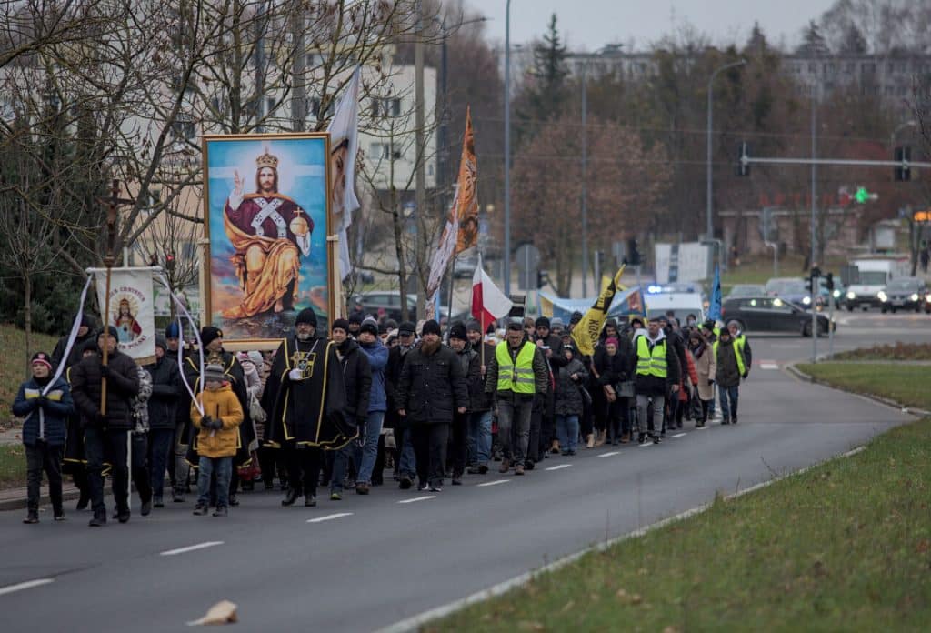 Chrystus Król na ulicach Olsztyna – pierwsza procesja w historii miasta religia Olsztyn, Wiadomości, zShowcase