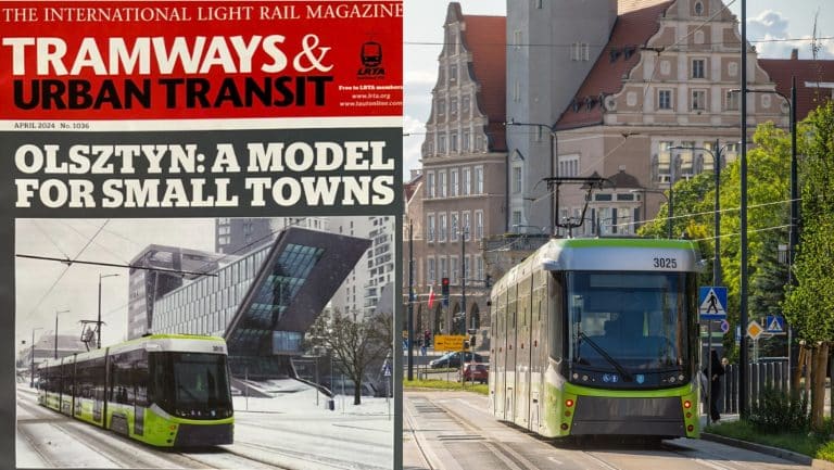 Olsztyńskie tramwaje hitem za granicą