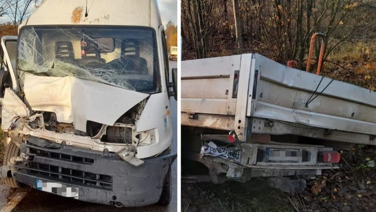 Prace drogowe i wypadek – dziecko trafiło do szpitala