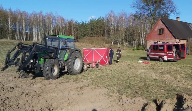 41-letni mężczyzna zginął podczas prac polowych