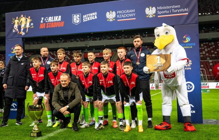 Triumf młodych piłkarzy z Olsztyna na Stadionie Narodowym! Gratulujemy!
