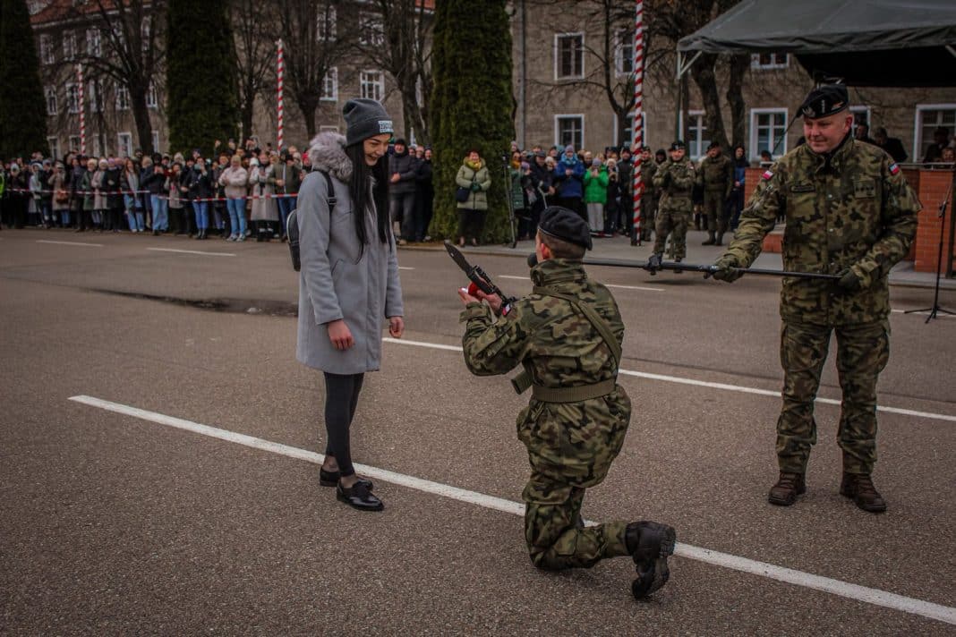 oświadczyny żołnierza