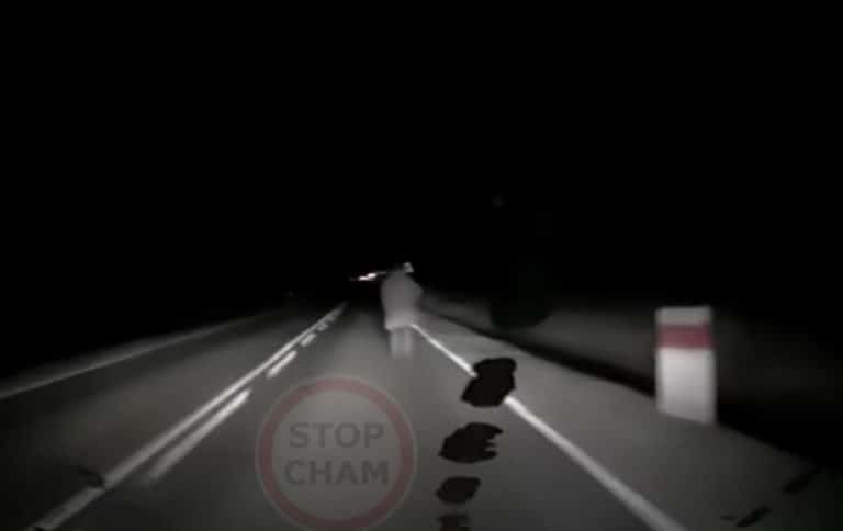 pieszy bez odblask&oacute;w